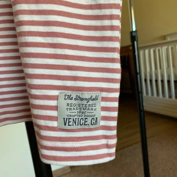 The Stronghold Striped T-Shirt Venice California Men’s 2XL - Picture 4 of 5